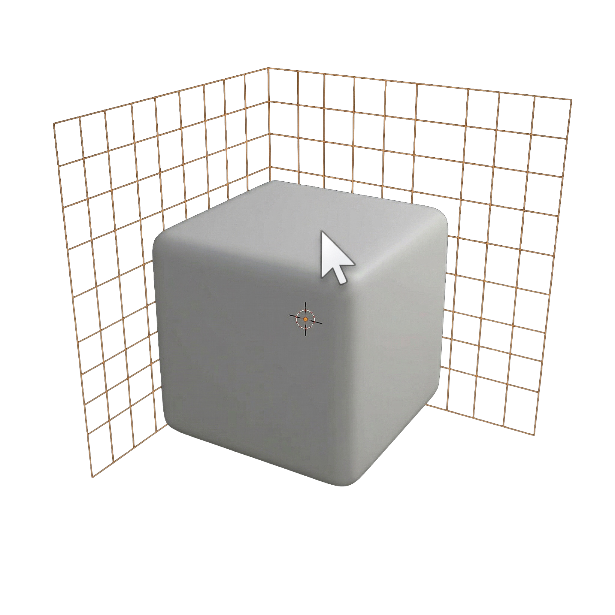 Blender interface focused on tools used for geospatial 3D scenes.