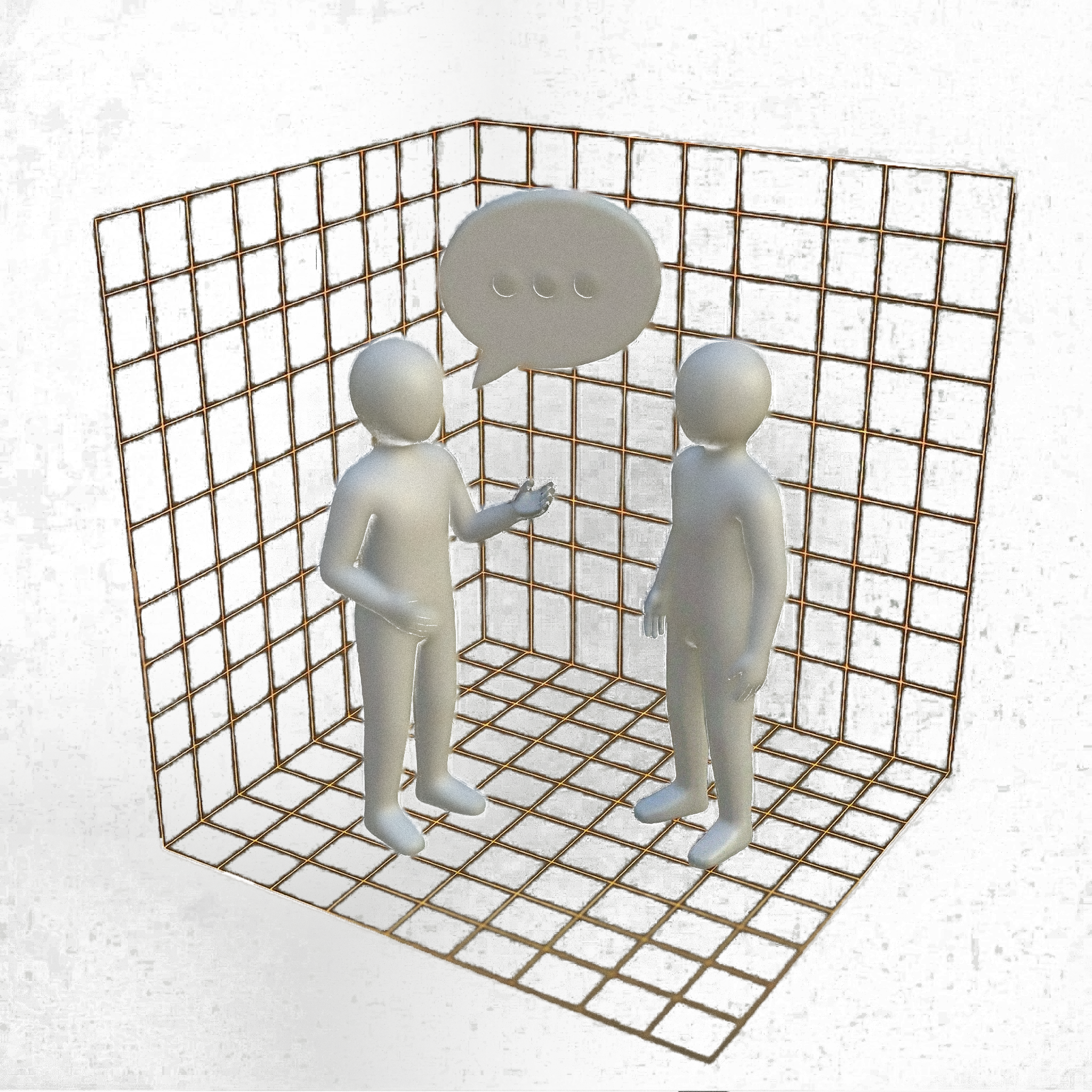 Instructor working one-on-one with a student on Blender and GIS workflows.